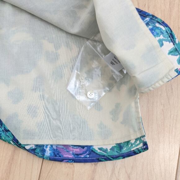 NWOT TALBOTS Floral Sleeveless Blouse 2P - Picture 5 of 8